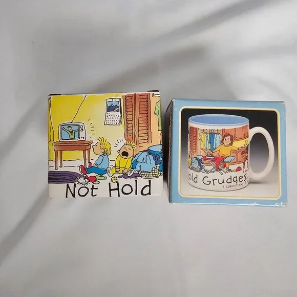 Potpourri Press 1 Corinthians 13:4-5 Love Does Not Hold Grudges Vintage Mug Set - Picture 16 of 16